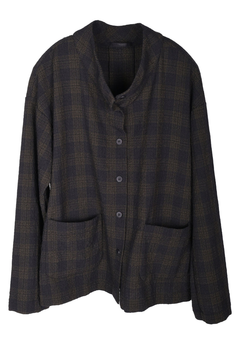 TRANSIT Plaid Jacket