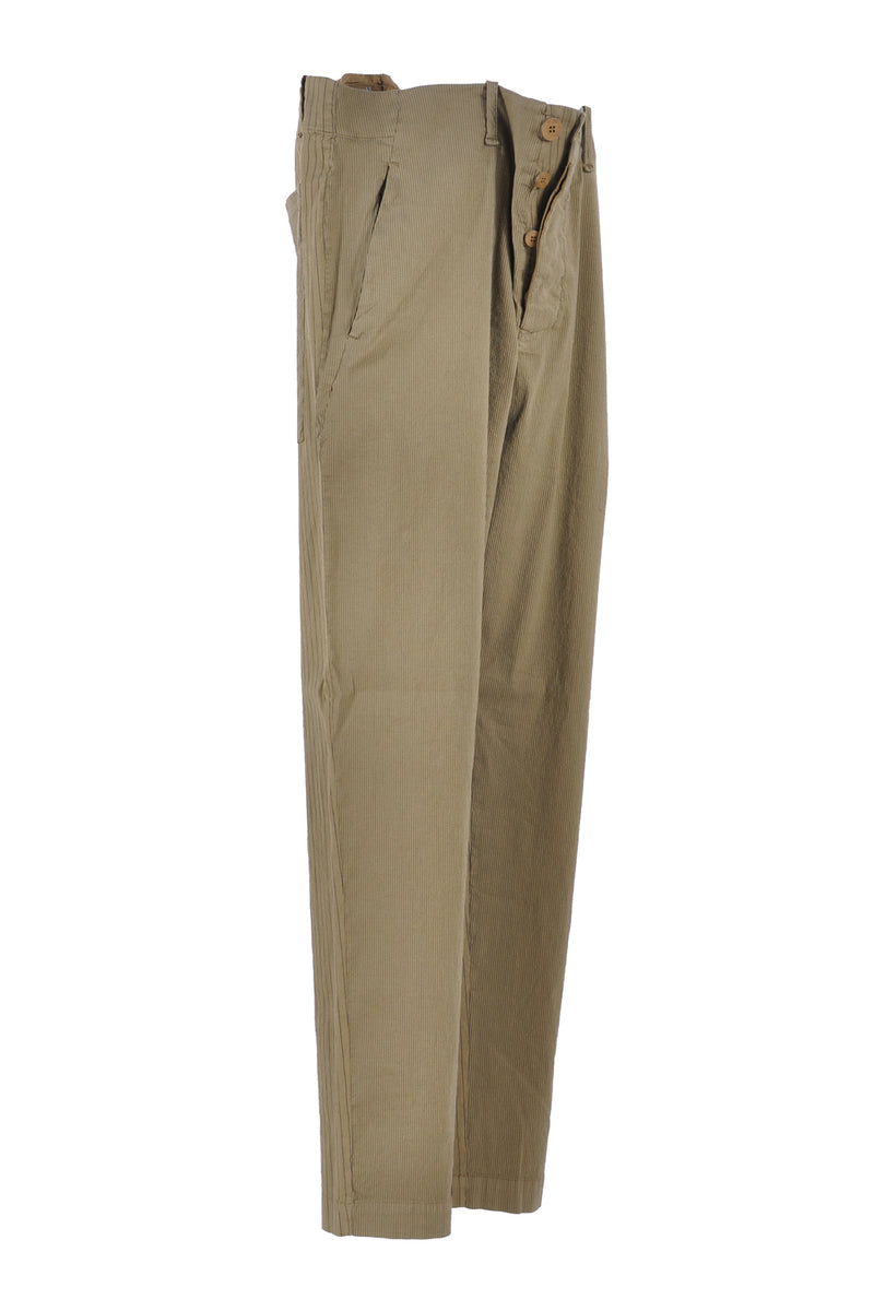 TRANSIT Lightweight Alternating Pinstripe Stretch Trouser