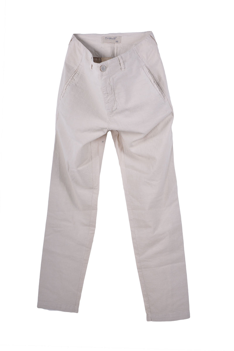 TRANSIT Textured Cotton Trouser